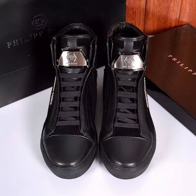 PhiliPP Plein High-Top Fashion Men Shoes--018